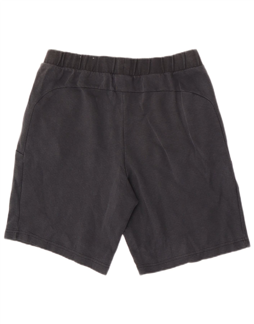 Pantalones cortos deportivos Puma para hombre de algodón negro mediano