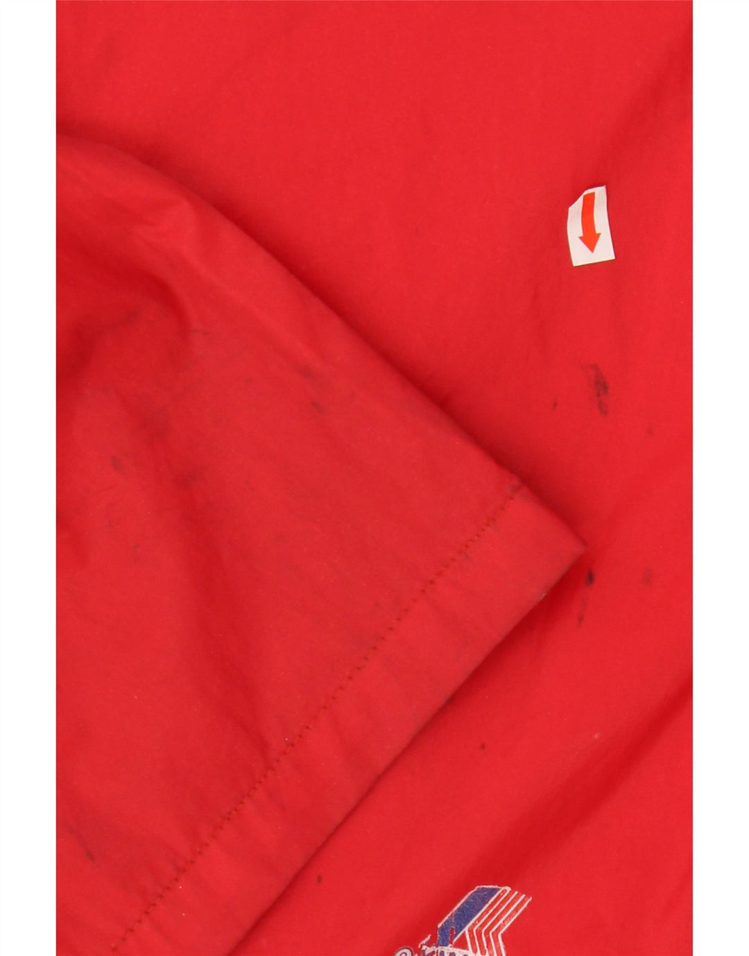 K-WAY Pantalones de chándal para hombre, talla grande, rojo