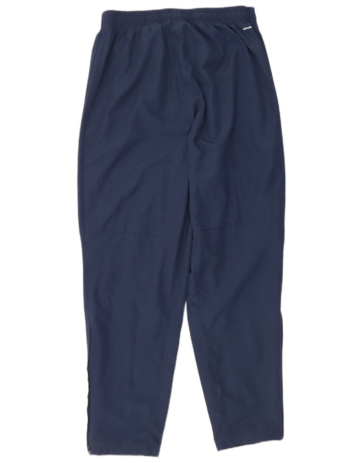Adidas Mujer Climalite Chándal Pantalones UK 14 Grande Azul Marino Poliéster