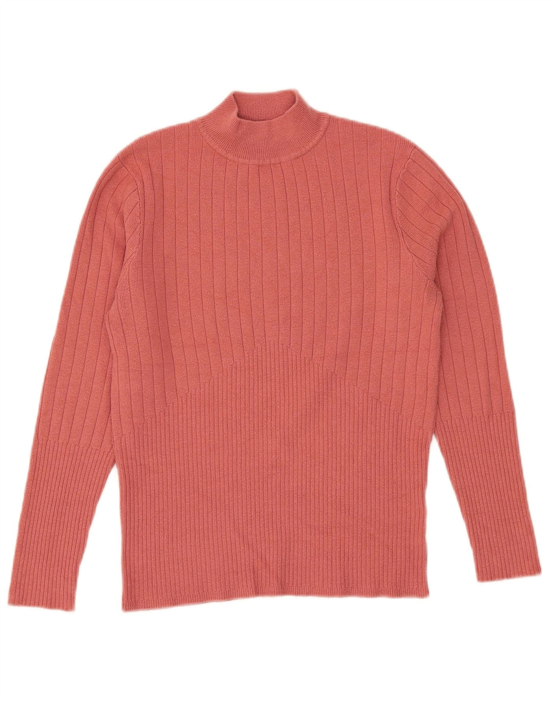 Marks & Spencer Jersey con Cuello Alto para Mujer UK 12 Medium Pink