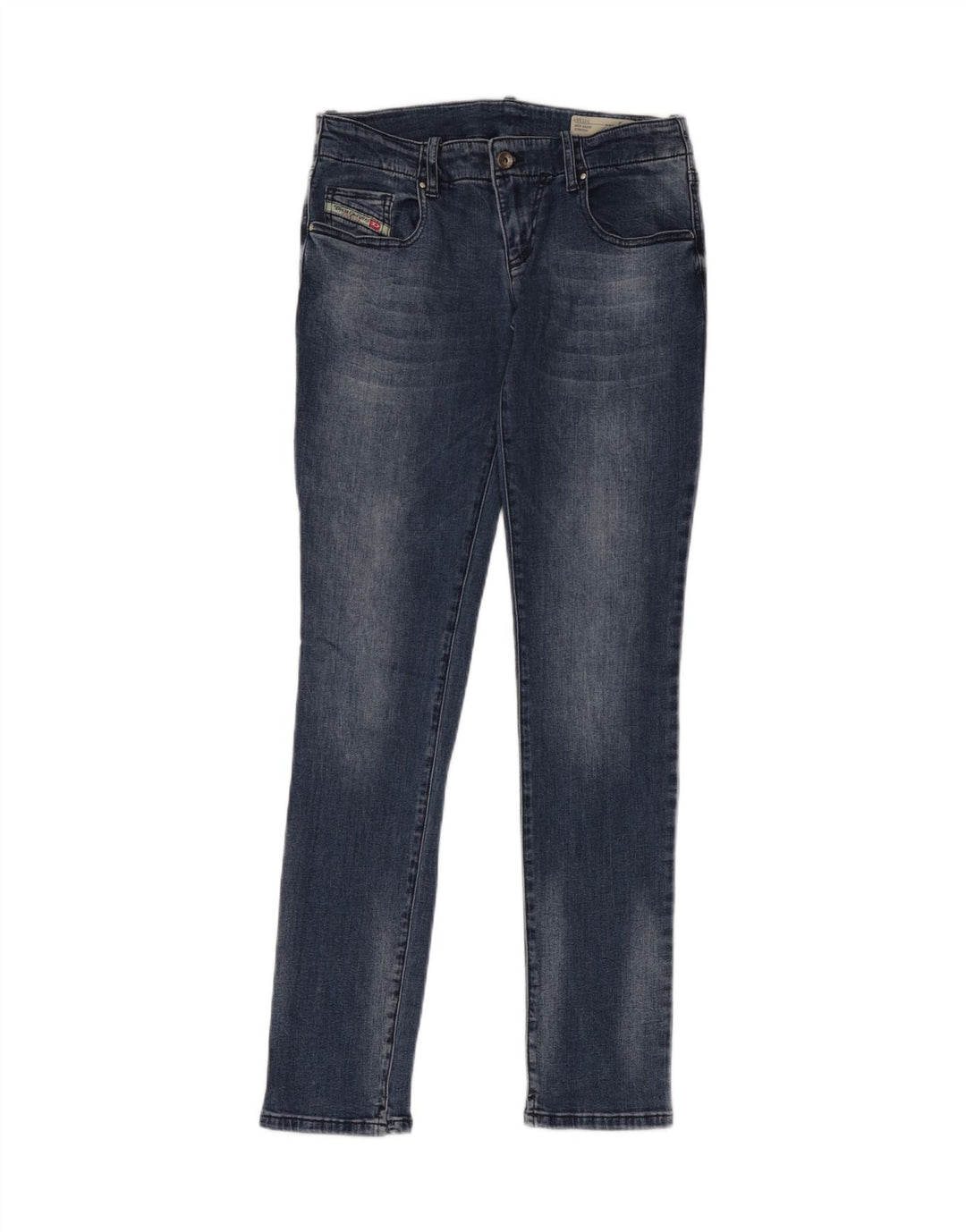 DIESEL Vaqueros pitillo super slim Grupeen-J-El para niña 15-16 años W32 L32 Azul