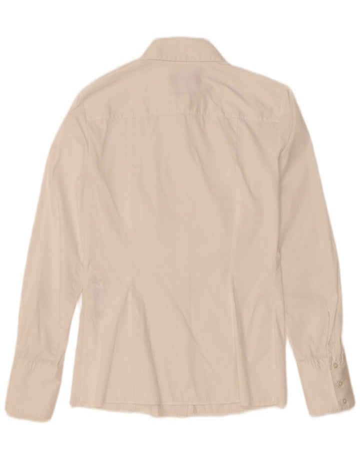 Camisa Hugo Boss Mujer EU 34 XS Algodón Blanco