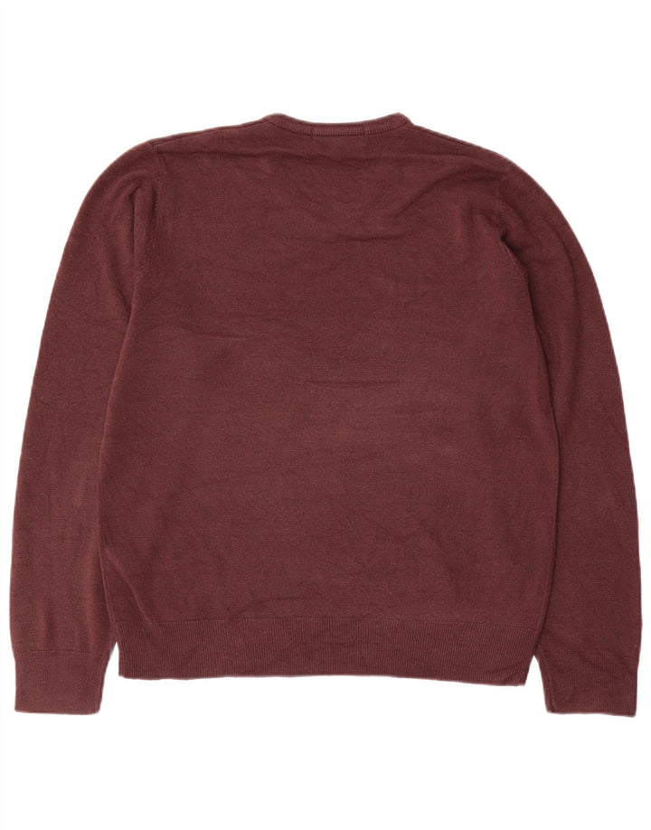 Marks & Spencer Suéter con Cuello en V para Hombre Acrílico Marrón Medio