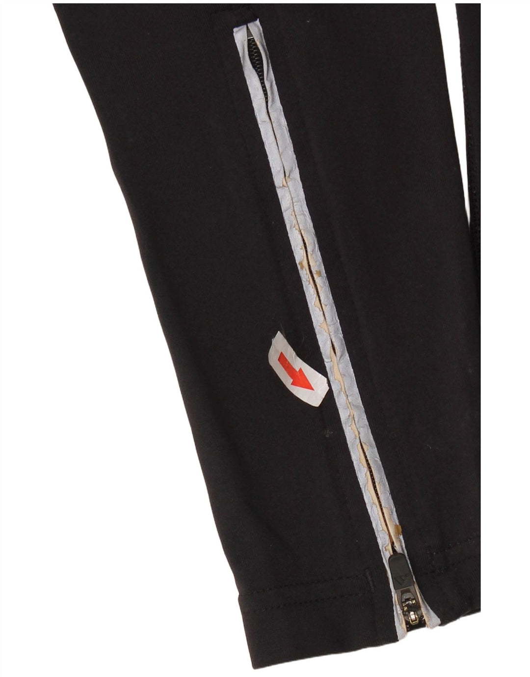 ADIDAS Mujer Climalite Chándal Pantalones UK 10 Small Negro Poliamida
