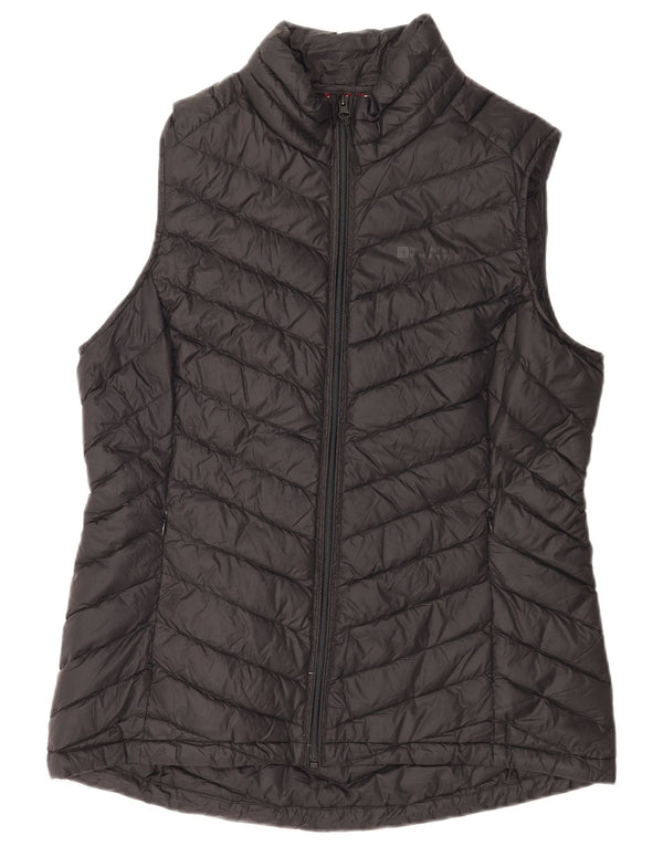 Mountain Warehouse Chaleco Acolchado para Mujer Reino Unido 16 Grande Negro Nylon