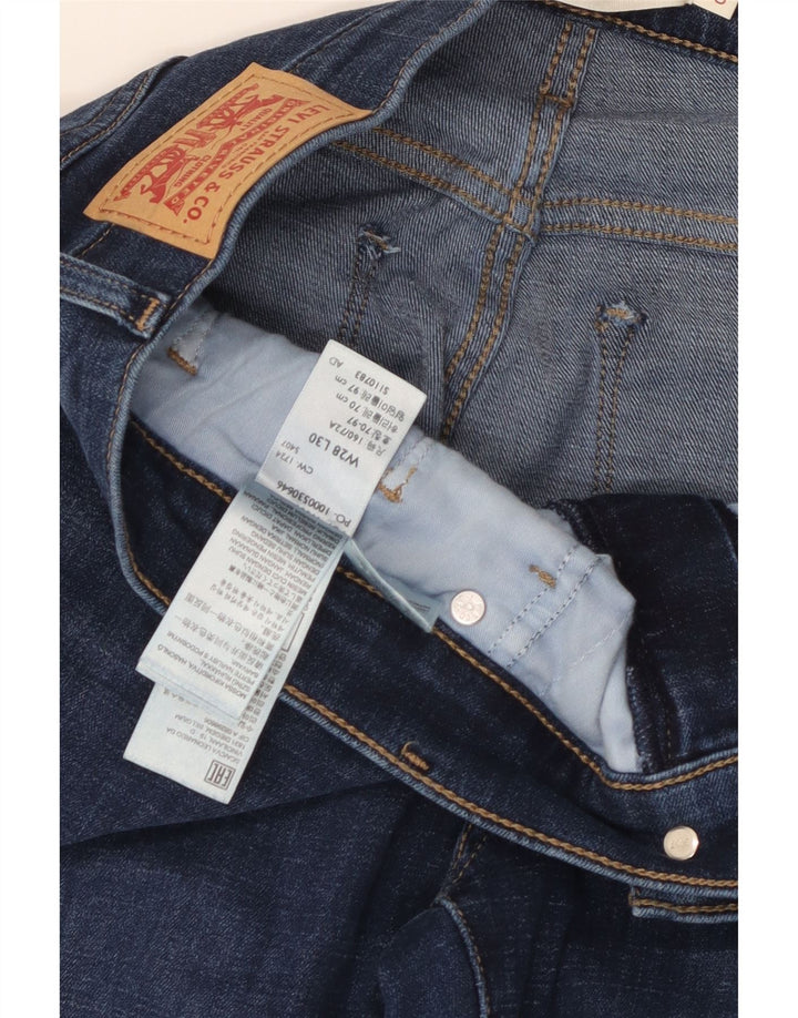 Vaqueros Levi's Mujer 314 Shaping Straight W28 L27 Algodón Azul