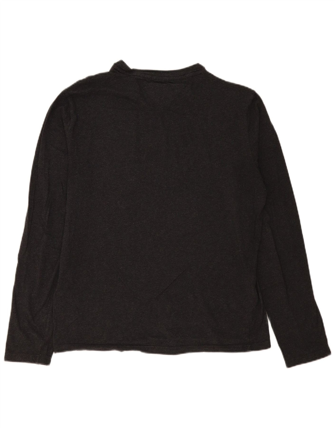 Camiseta Tommy Hilfiger Hombre Manga Larga Algodón Gris Medio