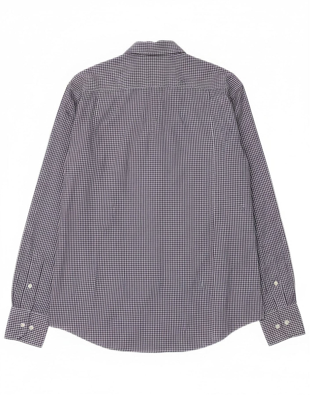Camisa Kappa Hombre Algodón Vichy Azul Medio