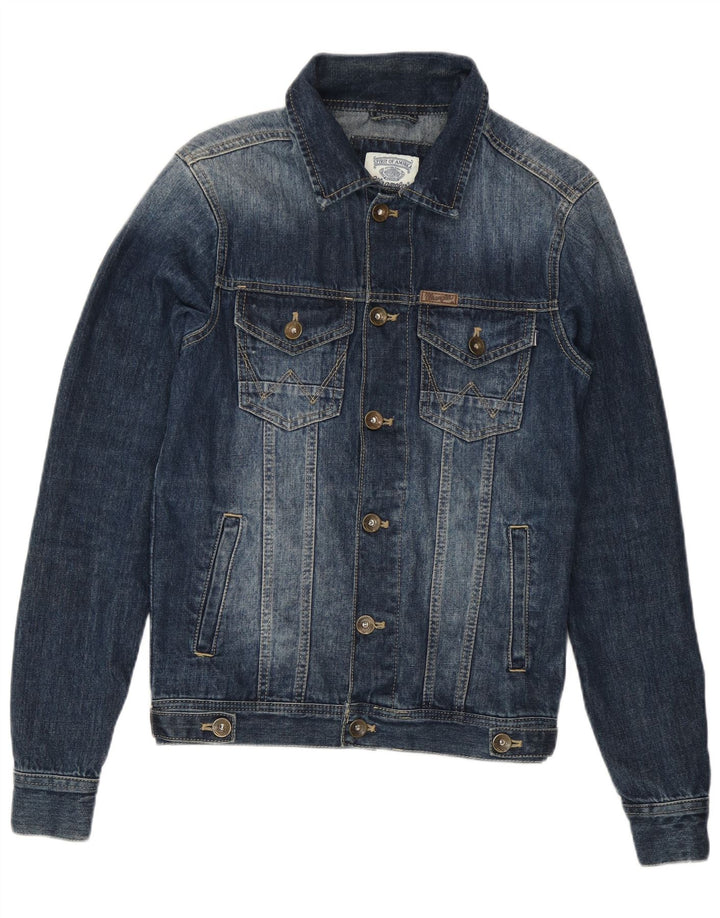 Wrangler Chaqueta vaquera para hombre UK 36 Small Azul marino Algodón