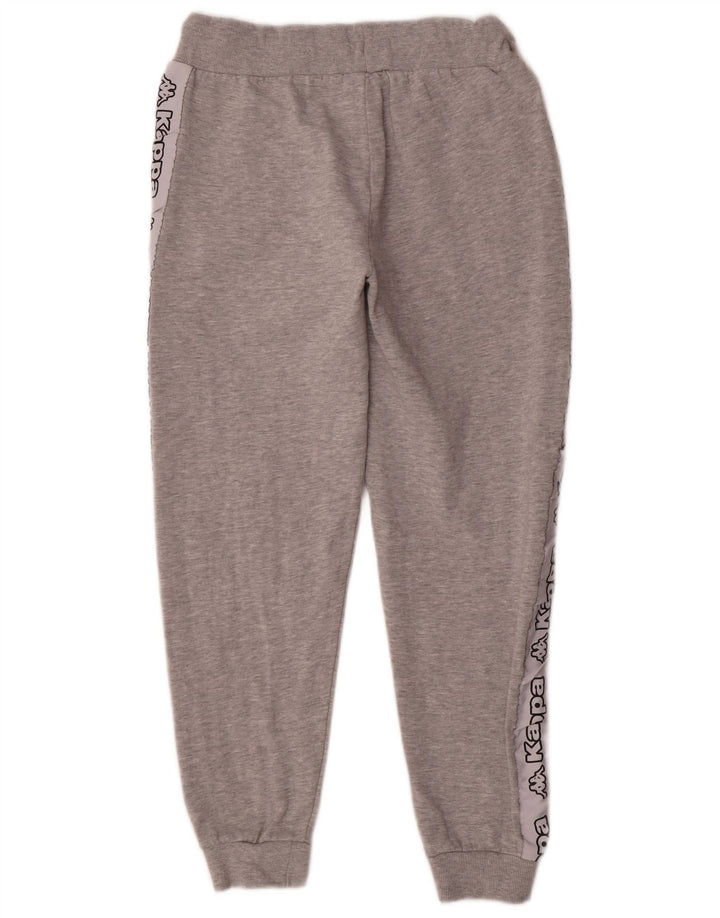 Kappa Pantalones De Chándal Gráficos para Mujer Joggers UK 44 Gris Medio