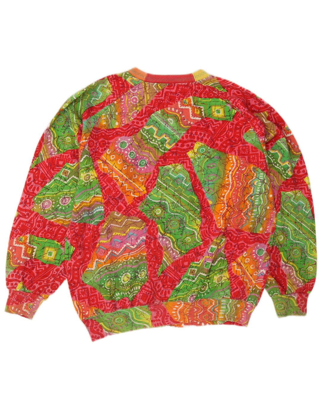 Best Company Sudadera para mujer Jumper US 8 Mediano Multicolor Geométrico