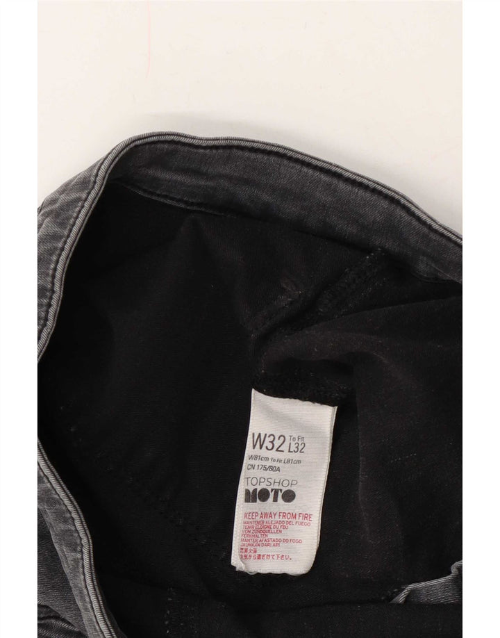 Vaqueros recortados para mujer Topshop W32 L25 Algodón gris
