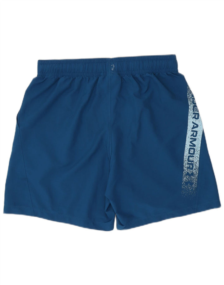 UNDER ARMOUR Pantalones cortos deportivos gráficos para hombre azul grande
