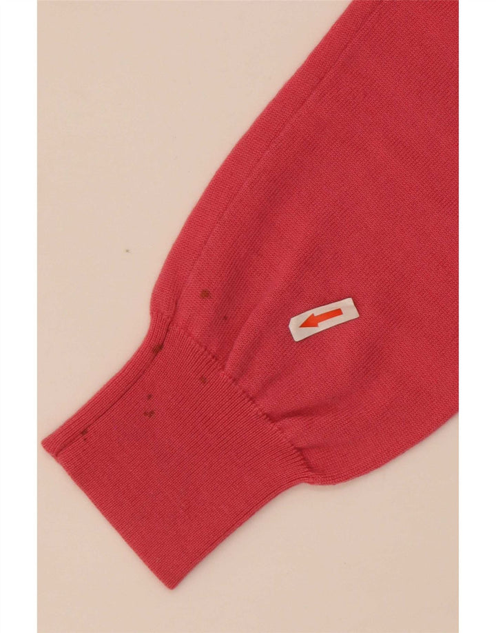 Paul Smith Jersey con cuello en V para hombre XL Lana roja