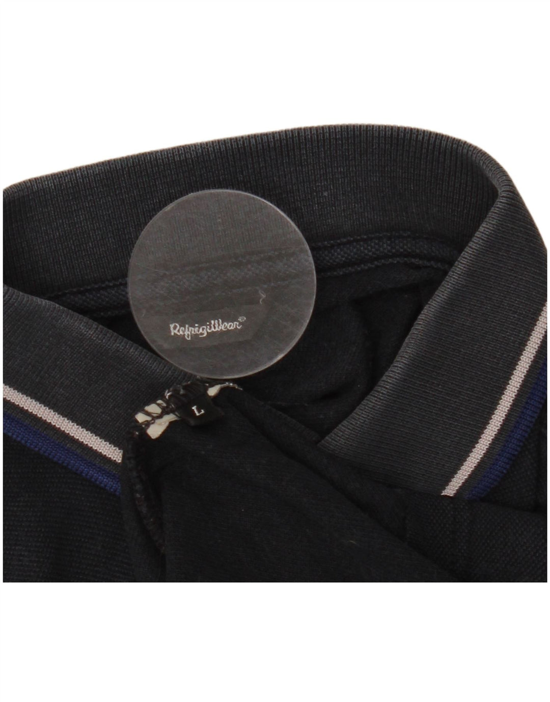 REFRIGIWEAR Polo para hombre grande azul marino