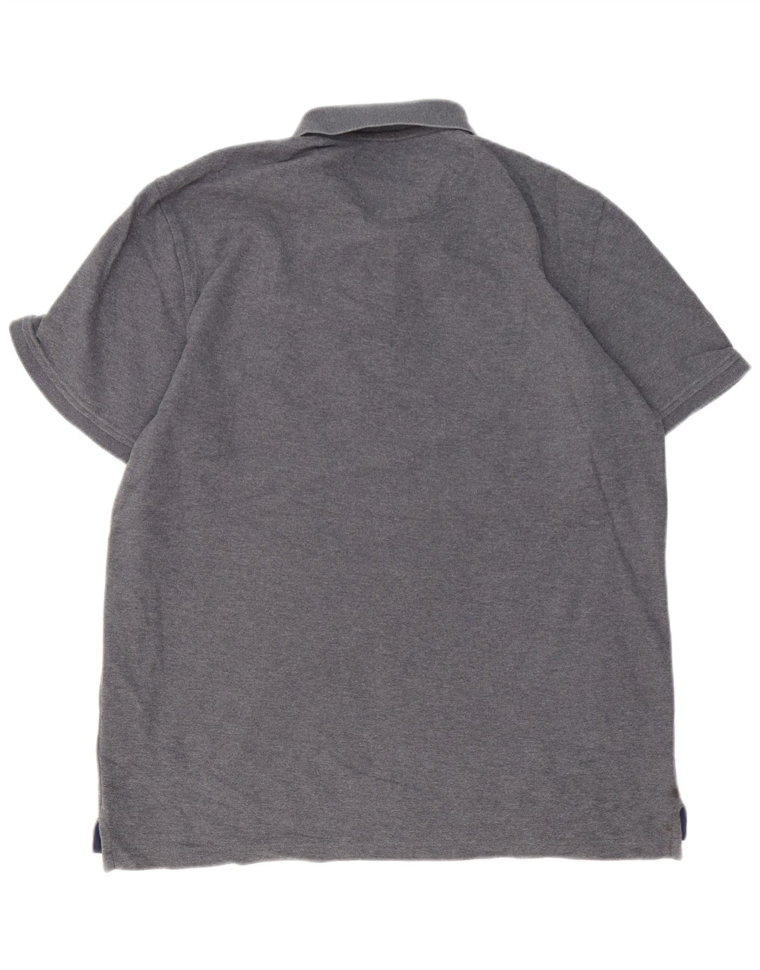 IZOD Polo para hombre de algodón color block gris grande