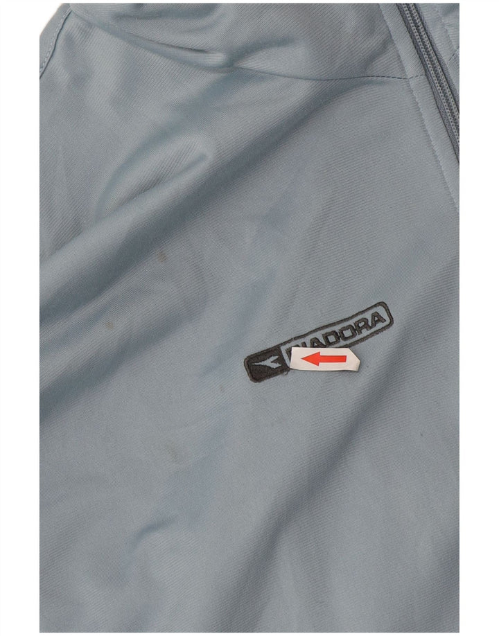 Diadora Hombre Chándal Top Chaqueta XL Azul Poliéster