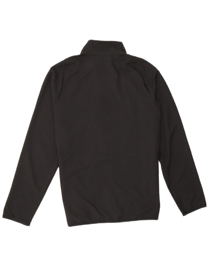 Nike Mens Dri Fit Chándal Top Chaqueta Grande Poliéster Negro