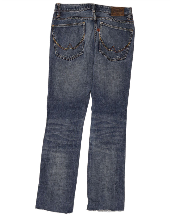 Superdry Vaqueros Slim Desgastados Para Mujer W28 L32 Algodón Azul