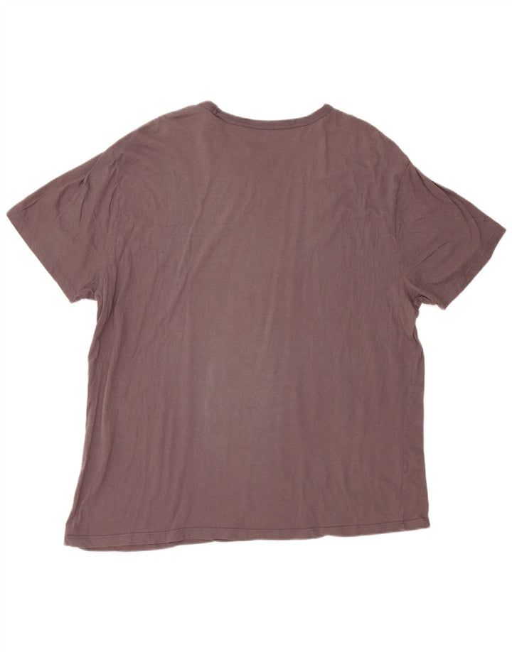 Gap Camiseta gráfica para hombre Top 2XL Marrón