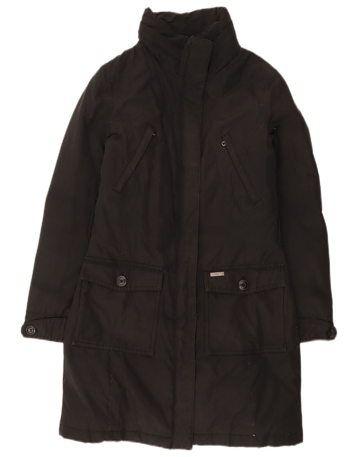 Woolrich Abrigo acolchado para mujer Reino Unido 10 Pequeño Negro