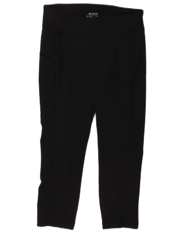 Columbia Leggings Capri para Mujer UK 40 Mediano Azul Marino Poliéster
