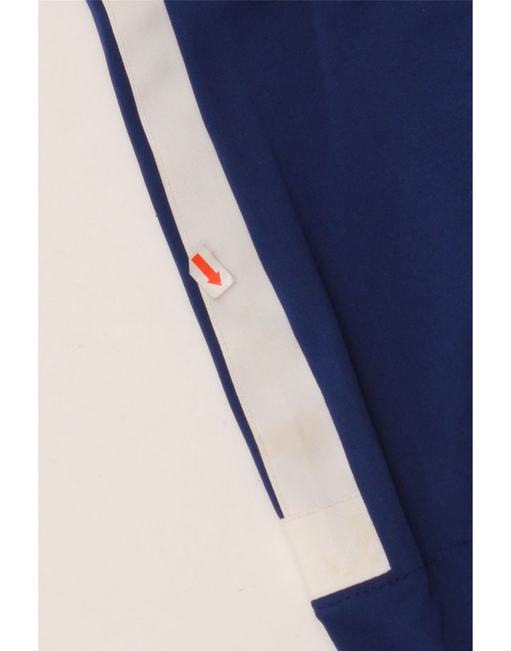 NIKE Sudadera con capucha y cremallera para niños, talla grande, color azul marino, 12-13 años