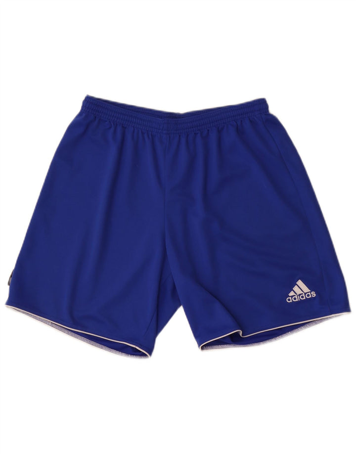 Adidas Chicos Climalite Sport Shorts 11-12 Años Azul Medio Poliéster