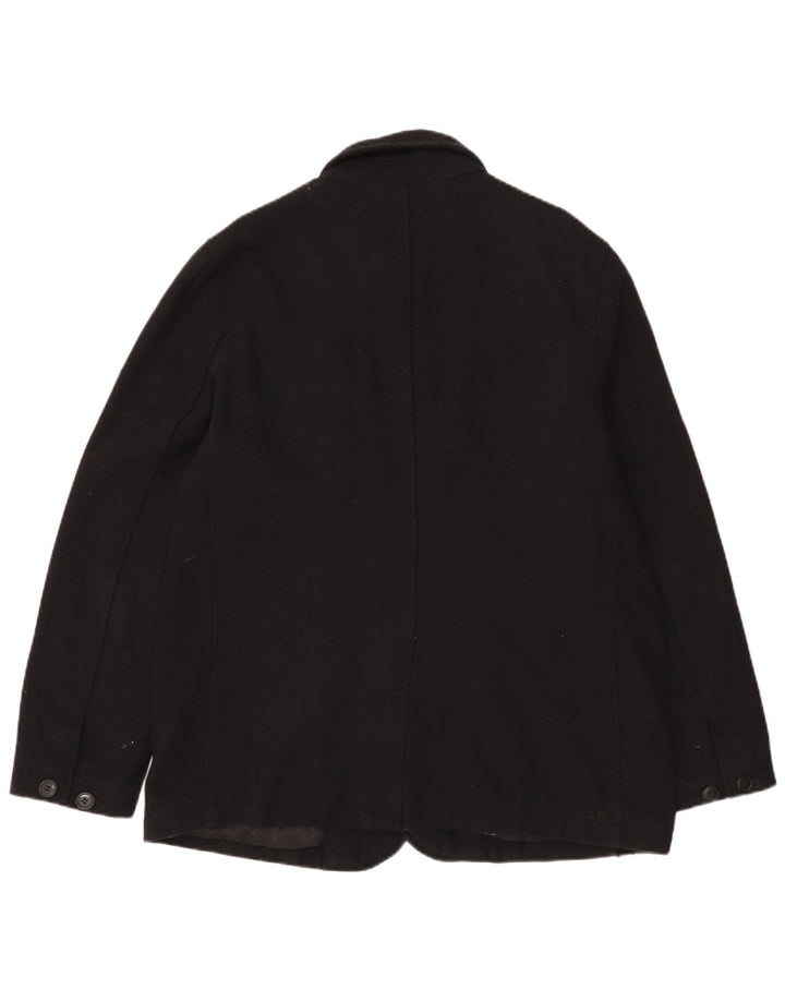 Levi's Chaqueta utilitaria para hombre UK 40 Large Lana negra