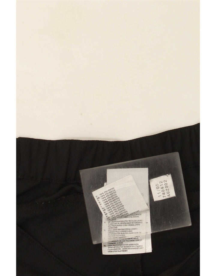 Adidas Mujer Climalite Regular Sport Shorts UK 10 Pequeño Poliéster Negro