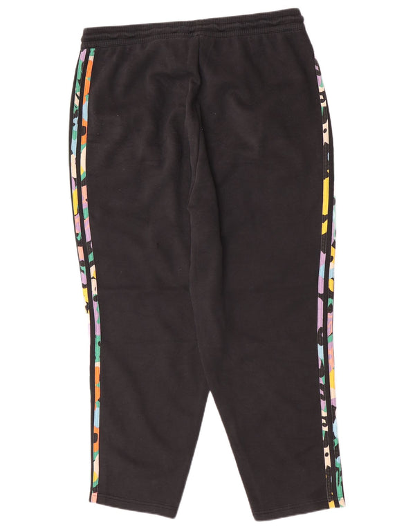 Adidas Pantalones de Chándal Crop para Mujer ES 20/22 XL Negro Camuflaje Algodón