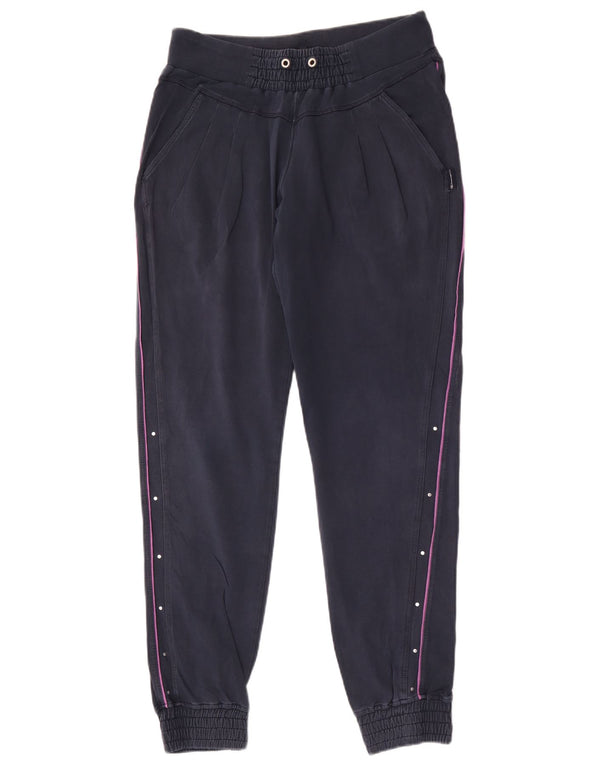 Champion Pantalones de Chándal para Mujer Joggers UK 14 Large Azul Marino Algodón