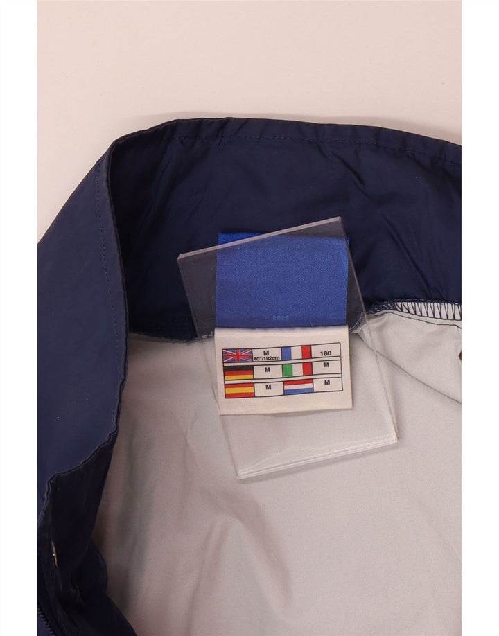 UMBRO Chaqueta impermeable holgada con capucha para hombre UK 38 Medium Azul marino