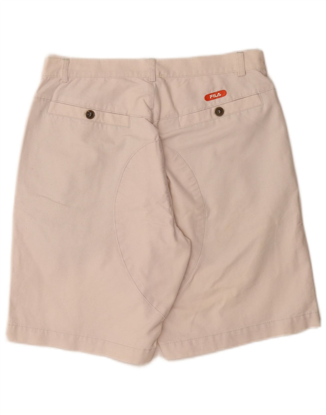 FILA Pantalones cortos chinos para hombre IT 48 Medium W30 White
