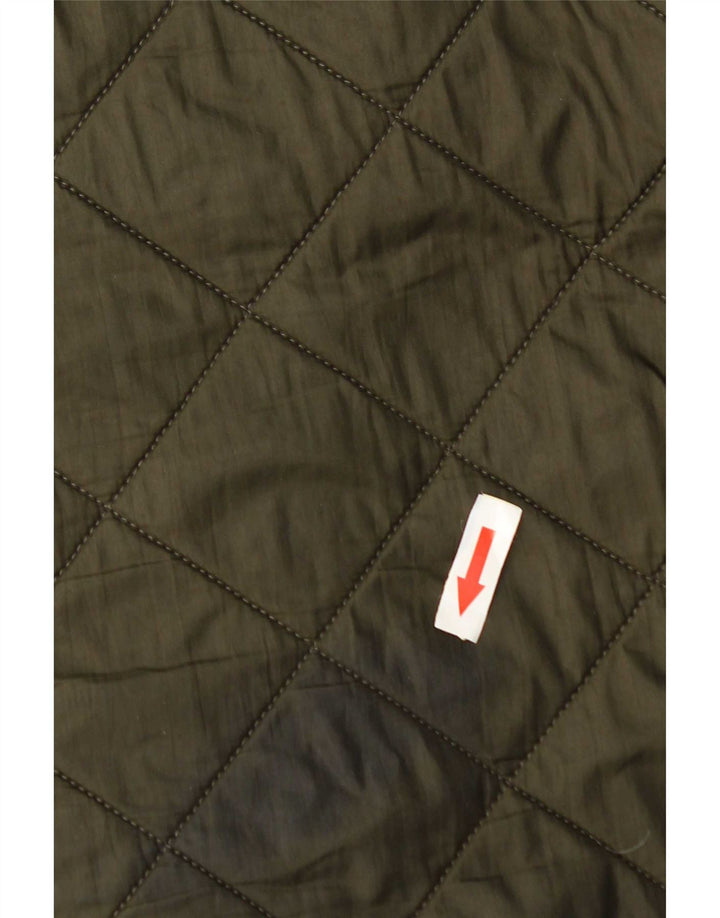 Barbour Chaqueta acolchada para hombre UK 36 Small Verde Poliamida