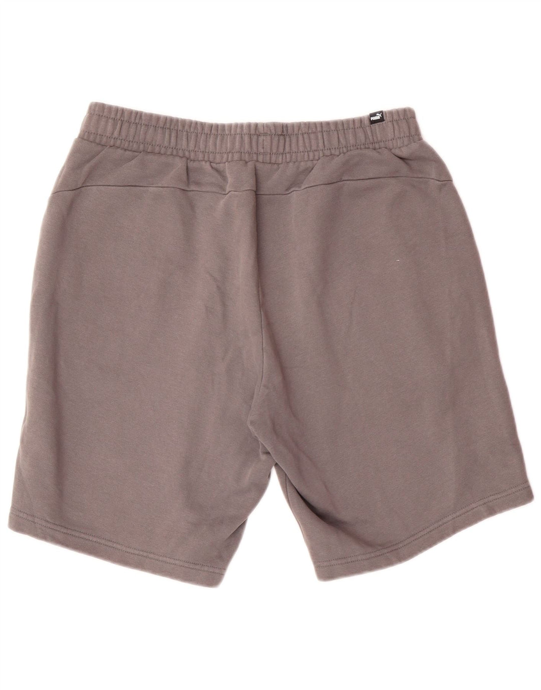 Puma Pantalones cortos deportivos gráficos para hombre de algodón gris grande