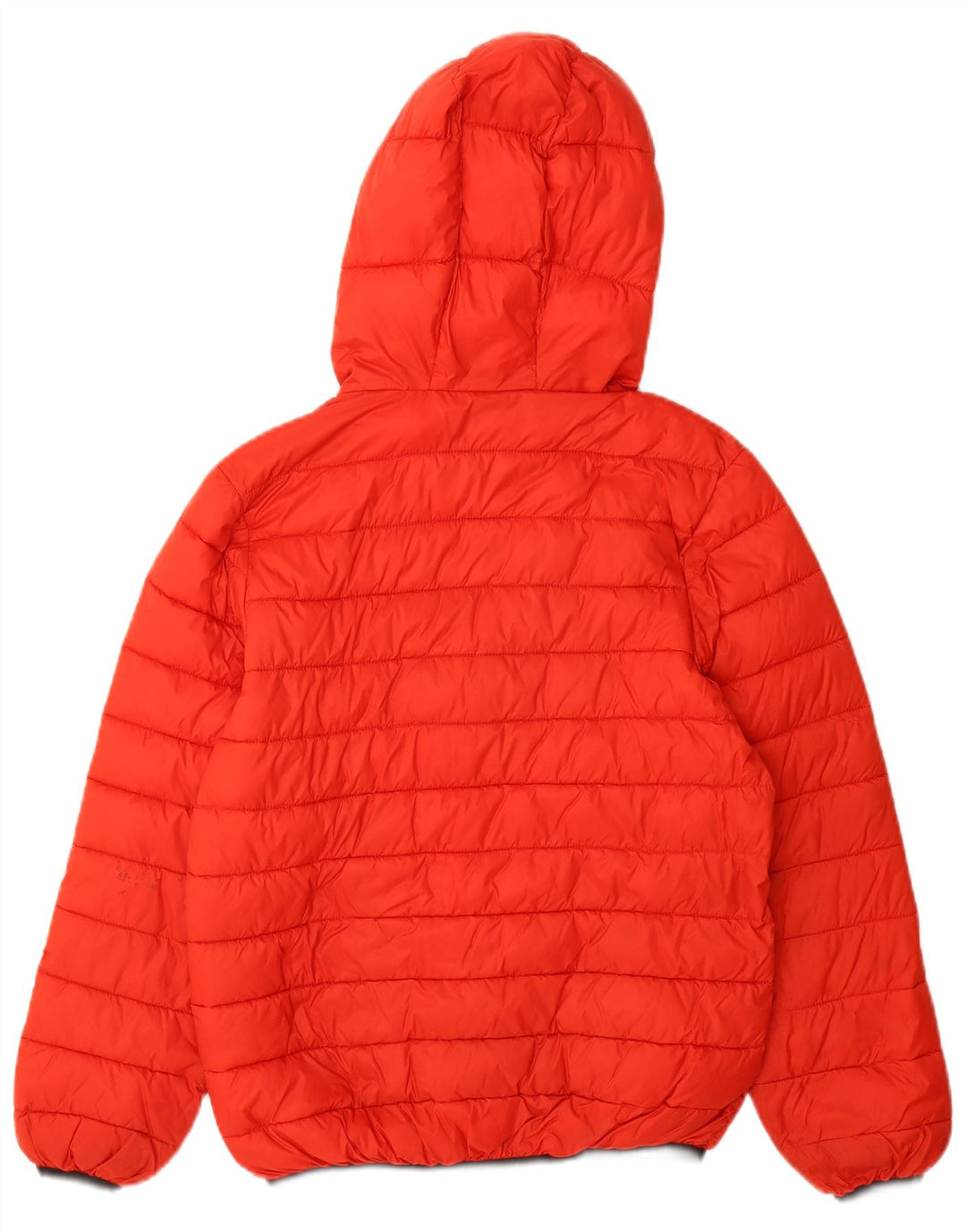 Benetton Cazadora Acolchada Con Capucha Niño 10-11 Años Poliamida Rojo