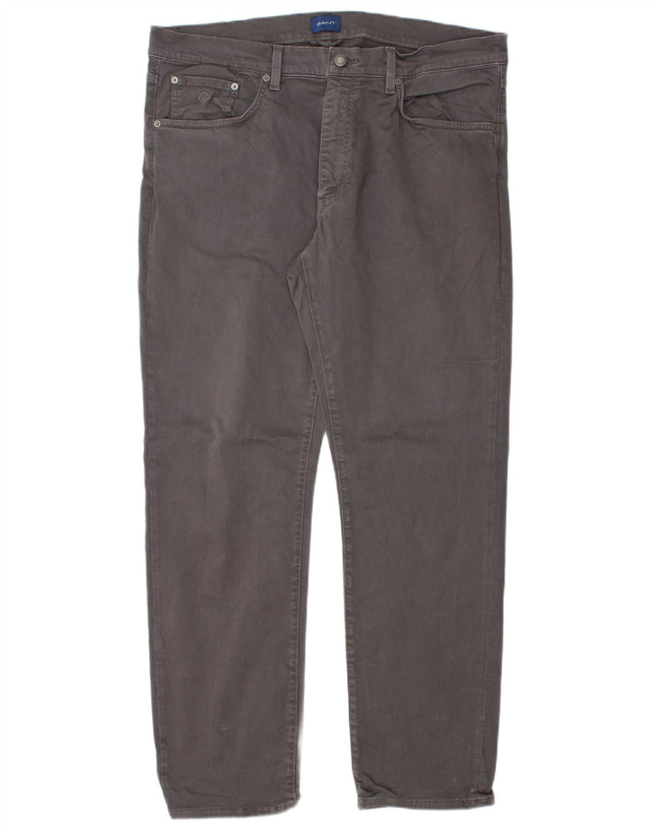 GANT Vaqueros rectos para hombre W38 L32 Algodón gris