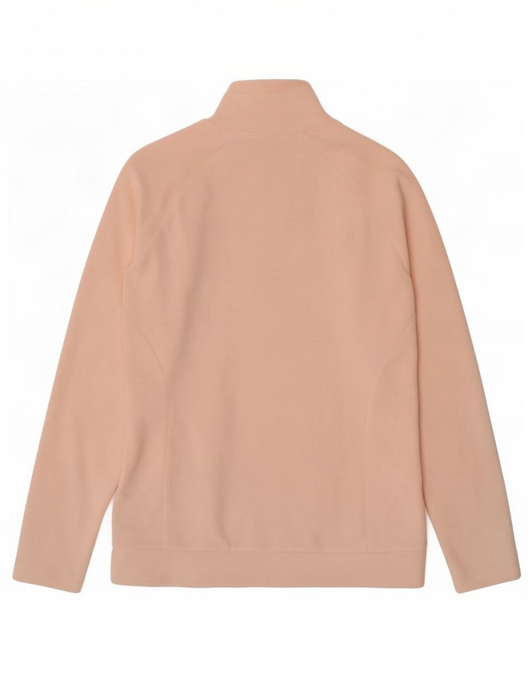 Columbia Jersey de forro polar con cuello y cremallera para mujer UK 44 Poliéster rosa medio