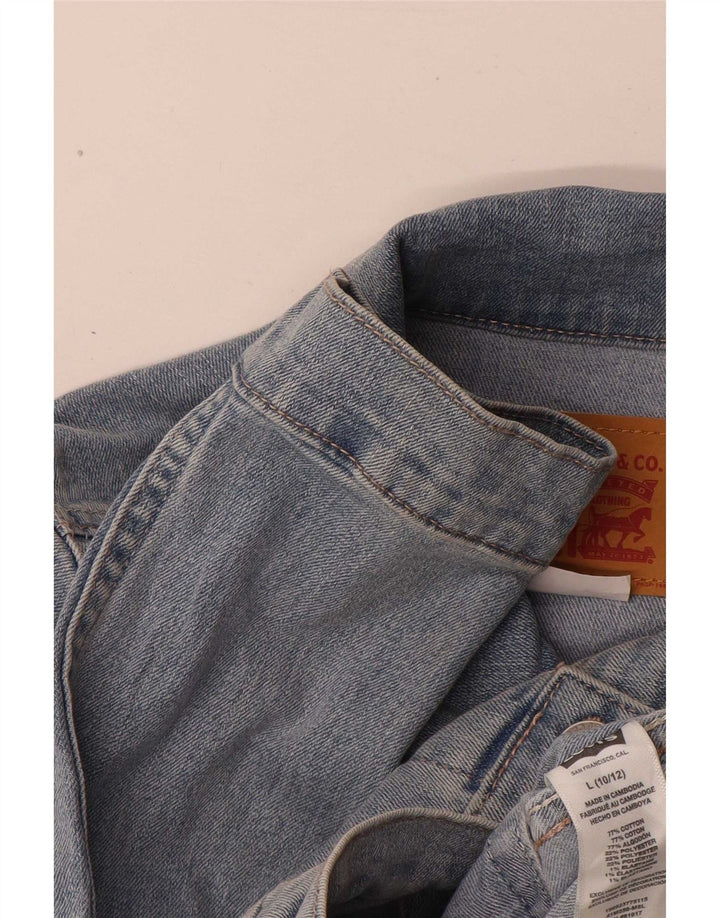 Levi's Chaqueta vaquera para niña 10-11 años Grande Azul Algodón