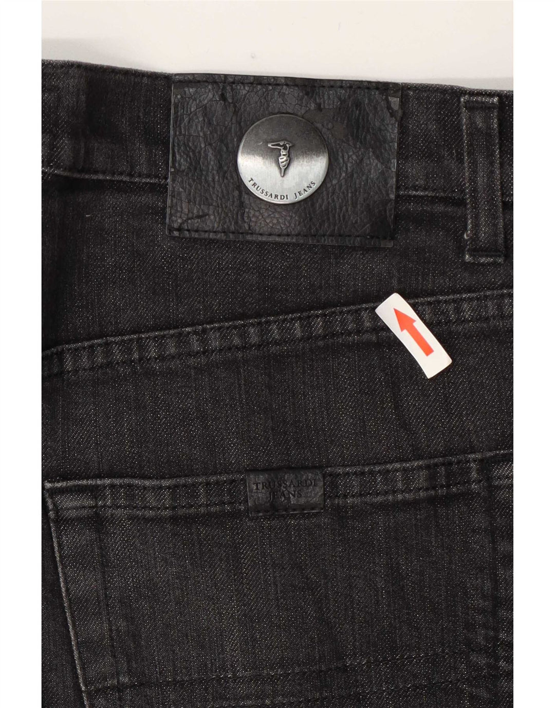 Vaqueros Trussardi Hombre Rectos W34 L33 Algodón Gris