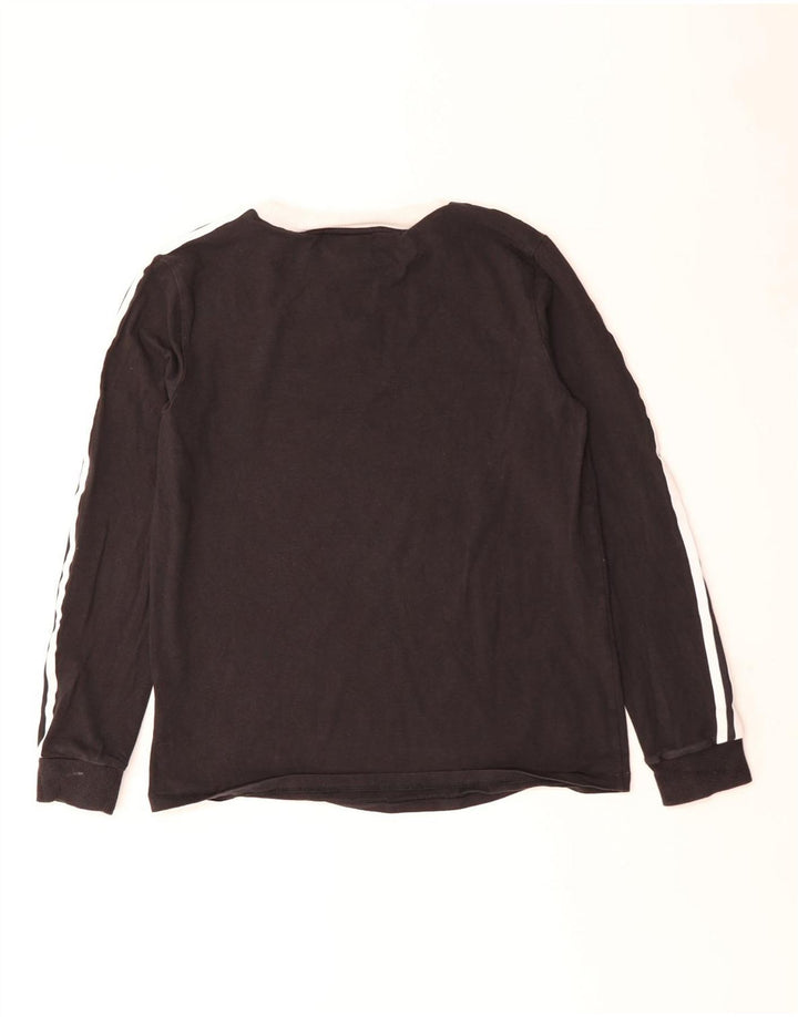 Adidas - Camiseta de manga larga para mujer, talla 40, talla grande, color negro