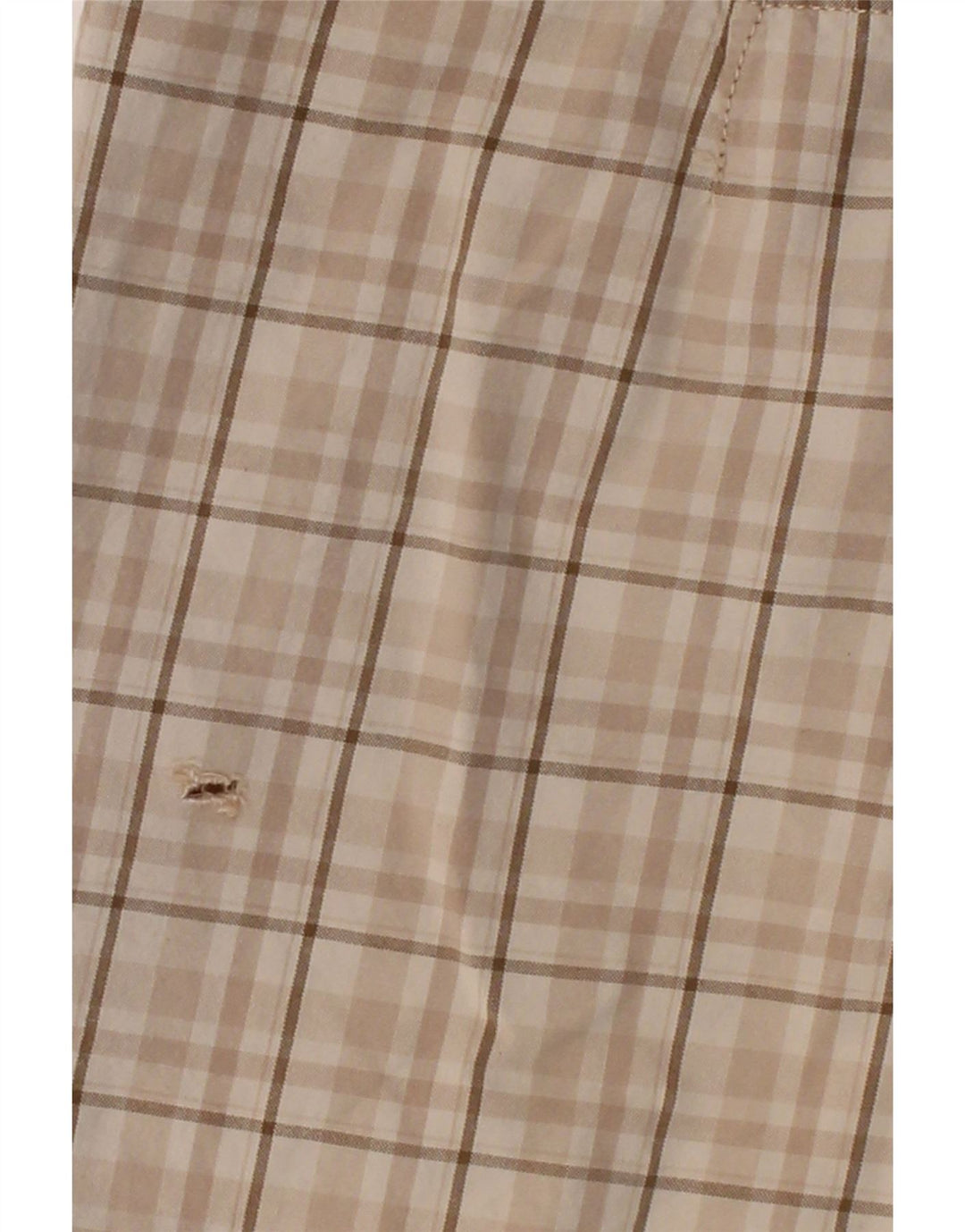 PUMA Mens Chino Shorts Medium W34  Beige Check