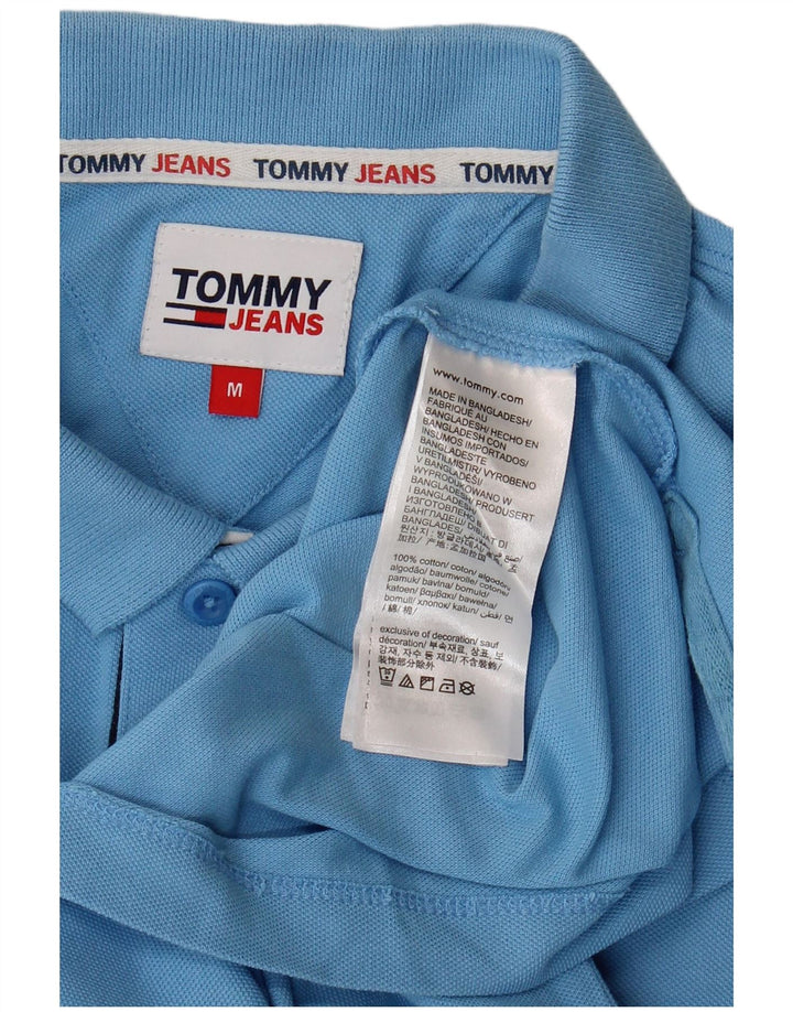 Polo Tommy Hilfiger Hombre Algodón Azul Medio