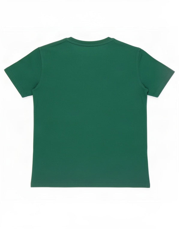 Asociación de Polo de EE. UU. Camiseta gráfica Top Small verde color block |