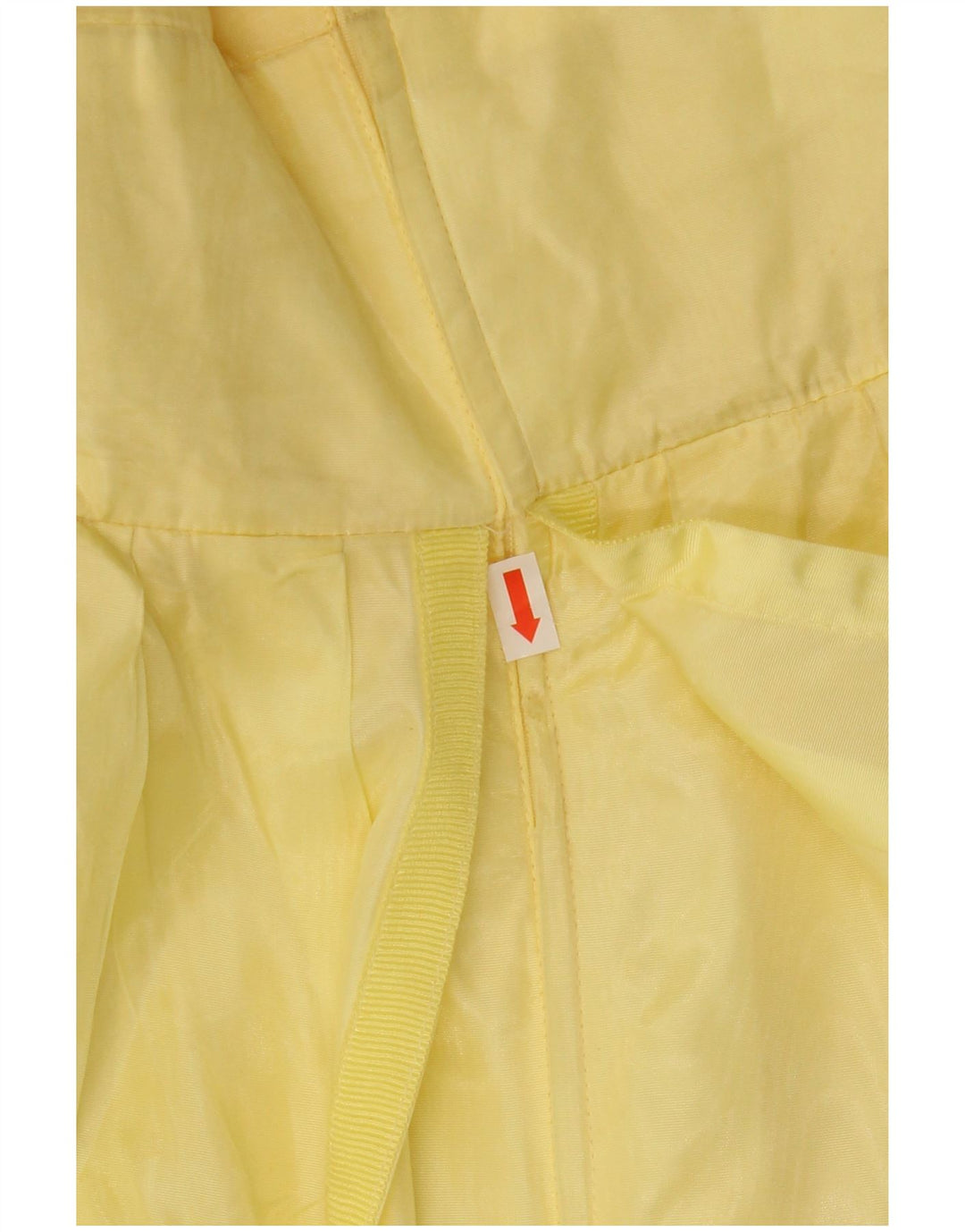 Vestido Murek Mujer Asimétrico Sin Tirantes EU 38 Acetato Amarillo Medio
