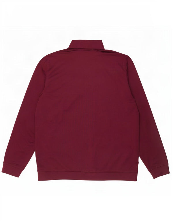 Under Armour Hombre Chándal Top Chaqueta XL Poliéster Burdeos