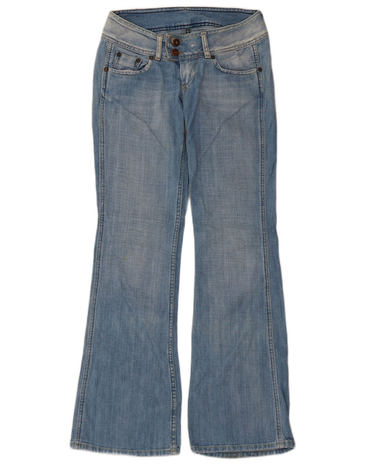 Vaqueros Acampanados Mujer PEPE Jeans W26 L30 Azul Algodón