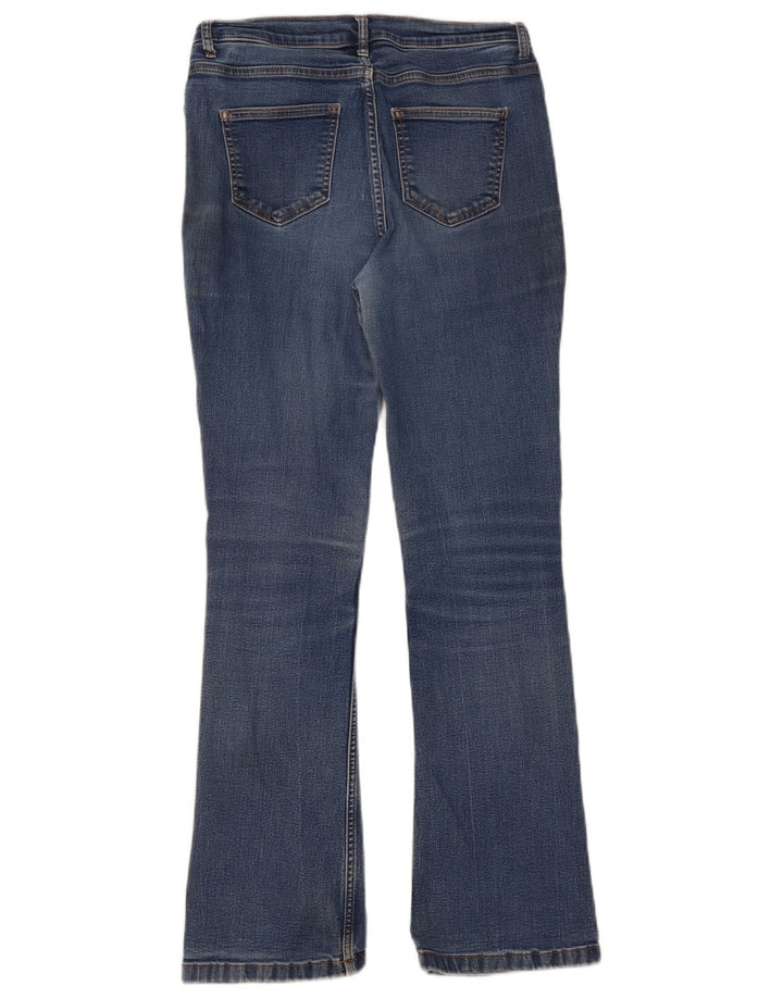 MARKS & SPENCER Vaqueros Bootcut de corte regular para mujer UK 10 Small W30 L30 Azul