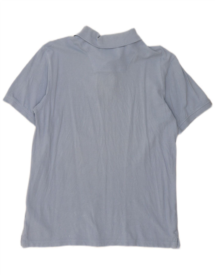 Timberland Polo De Corte Regular Para Hombre Algodón Azul Grande